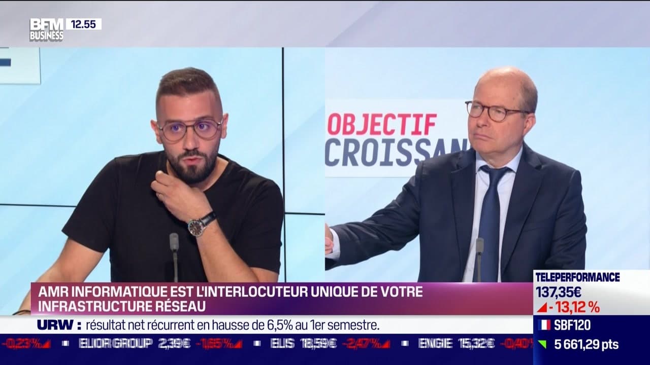AMR Informatique sur BFM TV — « L'interlocuteur unique de votre infrastructure réseau »